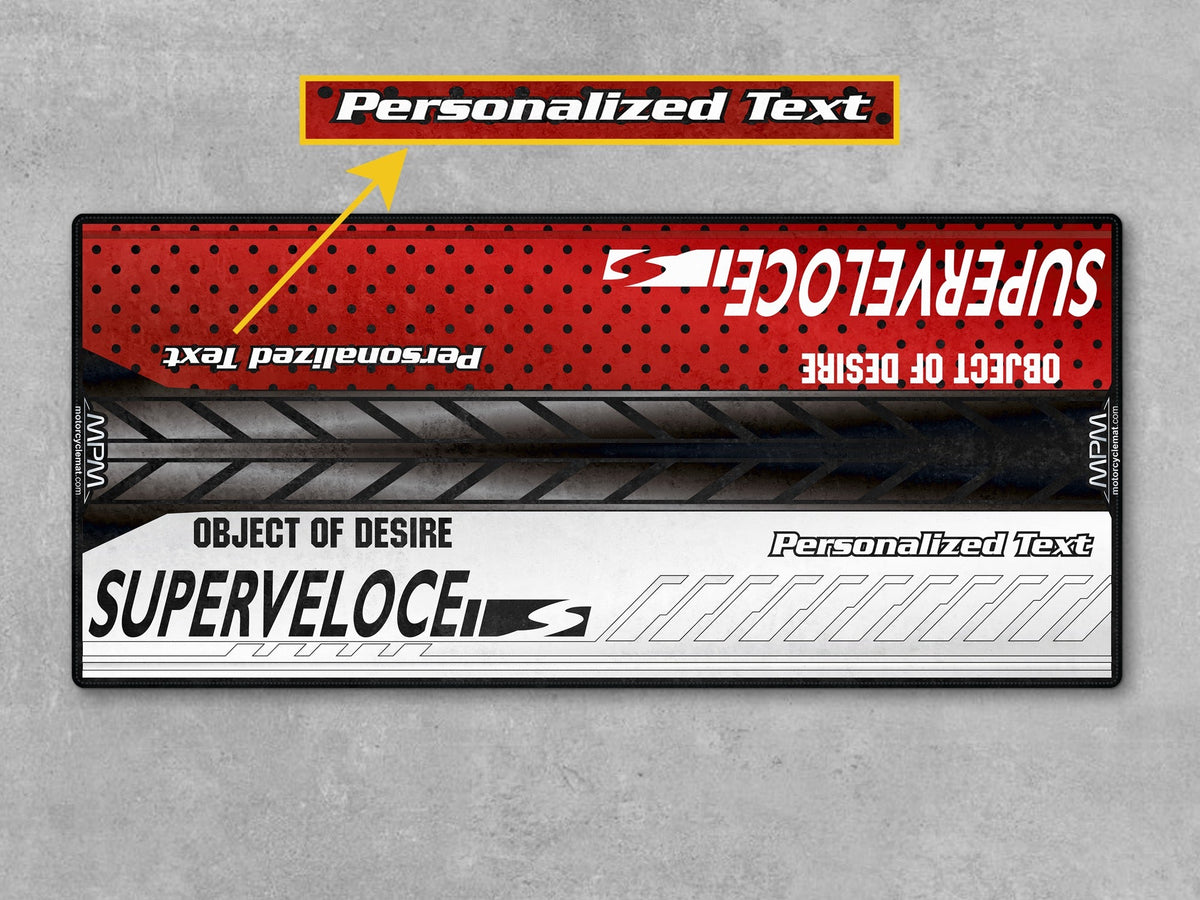 MPM Motorcycle Mat for MV Agusta Superveloce 1000 - U1509