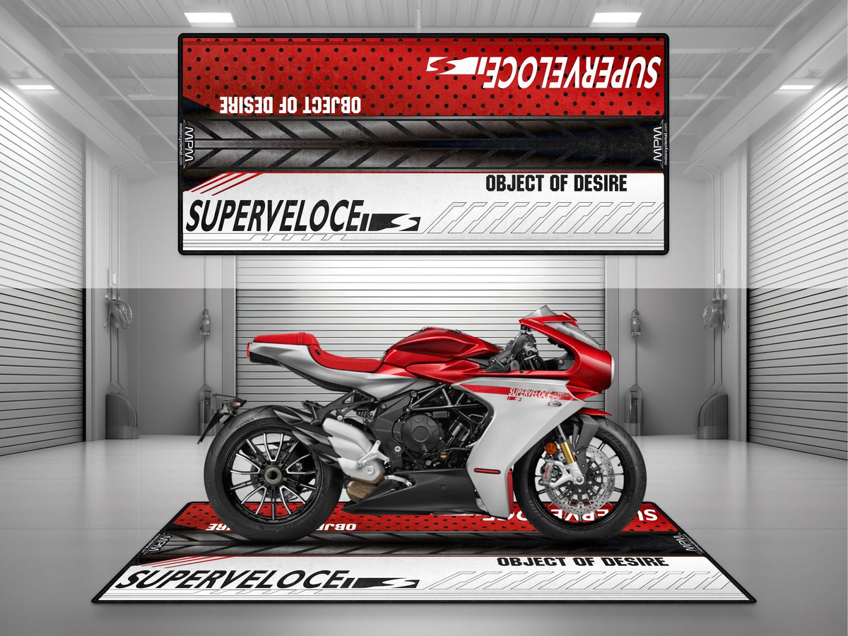 MPM Motorcycle Mat for MV Agusta Superveloce 1000 - U1509