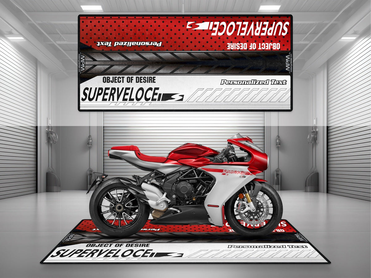 MPM Motorcycle Mat for MV Agusta Superveloce 1000 - U1509