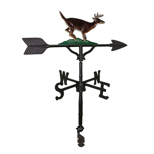 Buck Deer 32" Weathervane | Patriot Forged in the USA