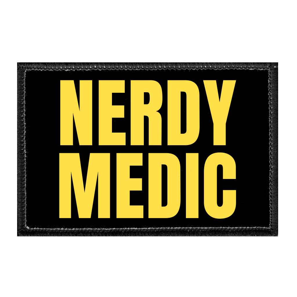 Nerdy Medic - Removable Patch