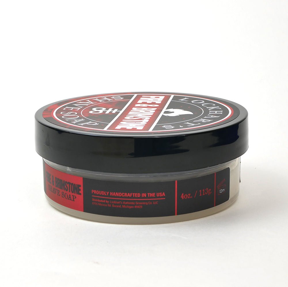 Fire and Brimstone Shave Soap
