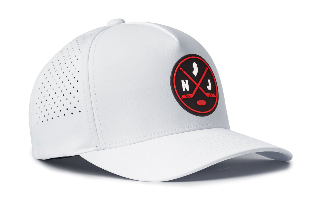 New Jersey Hockey Performance 5-Panel Hat  |  NJ X Flexfit Snapback