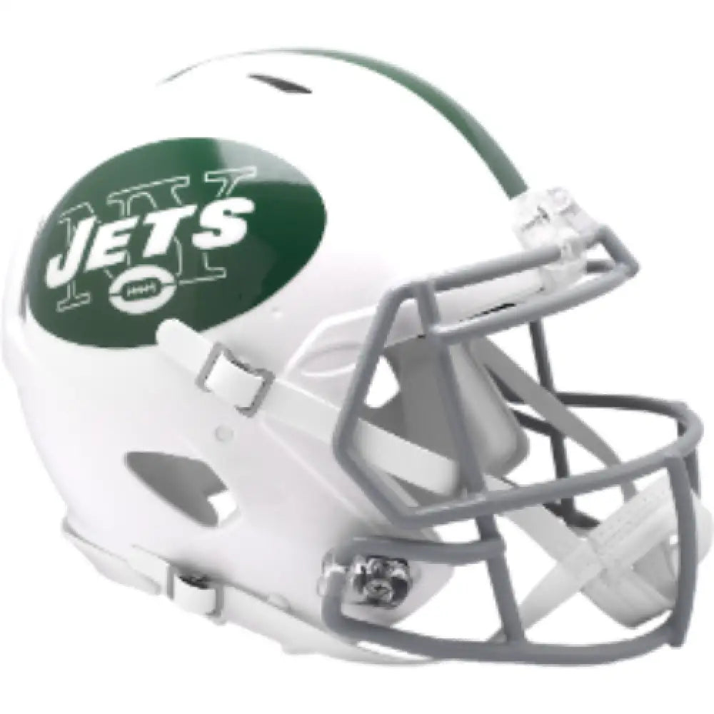 New York Jets Full Size Authentic Speed Football Helmet 2024 On-Field Alternate - NFL