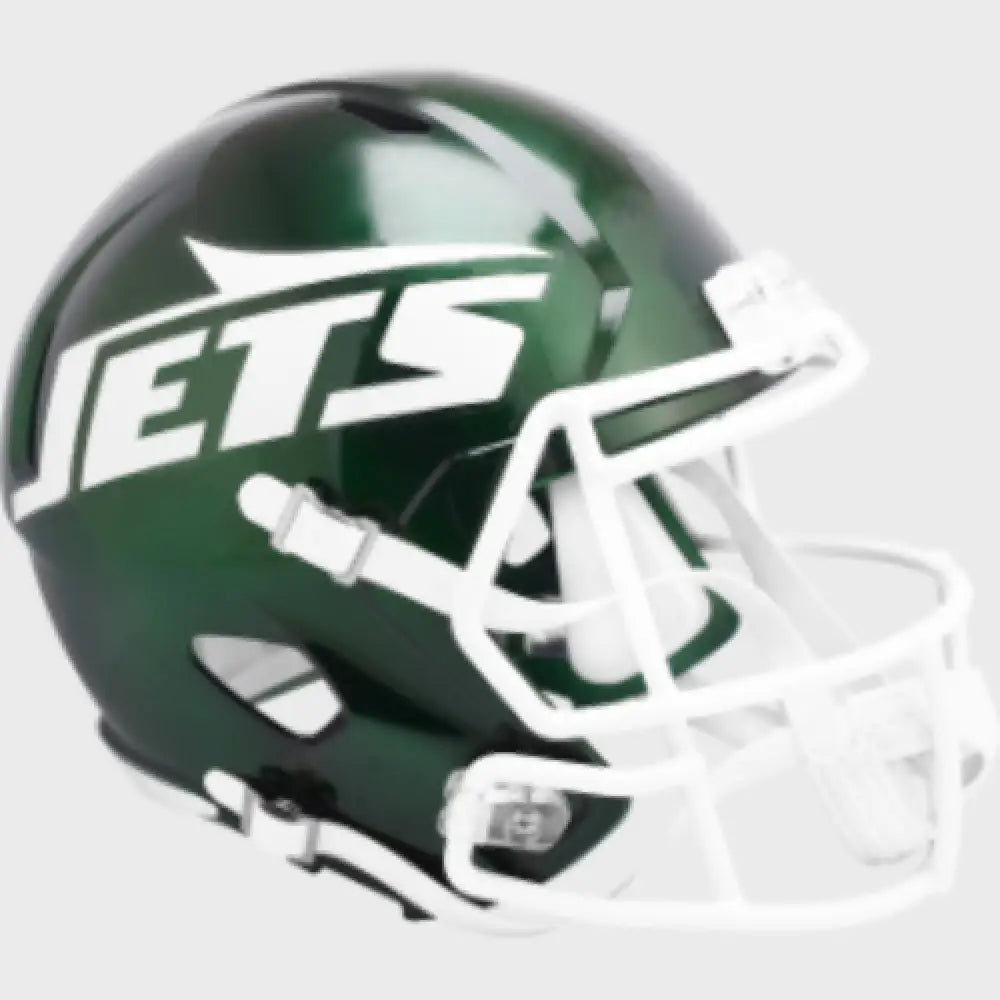 New York Jets Full Size Speed Replica Football Helmet 2024 Primary - NFL