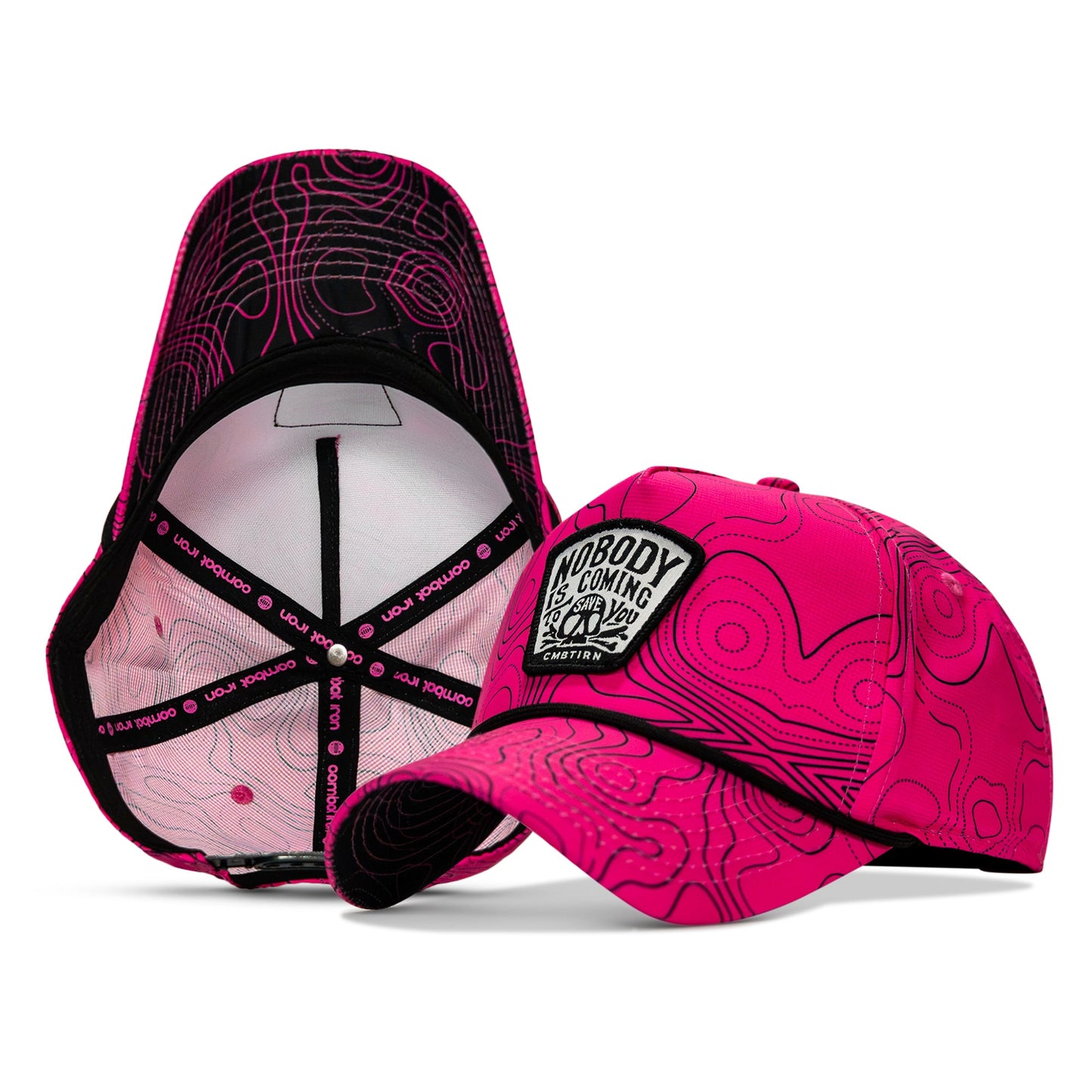 Nobody Is Coming To Save You Skull Patch Waterproof Weekender Snapback