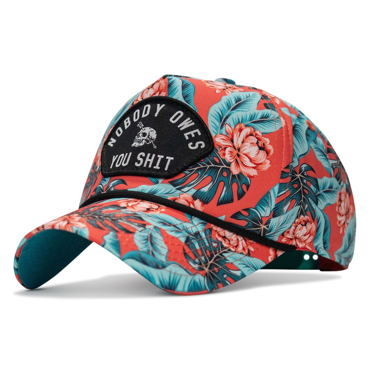 Nobody Owes You Shit Arched Patch Waterproof Weekender Snapback