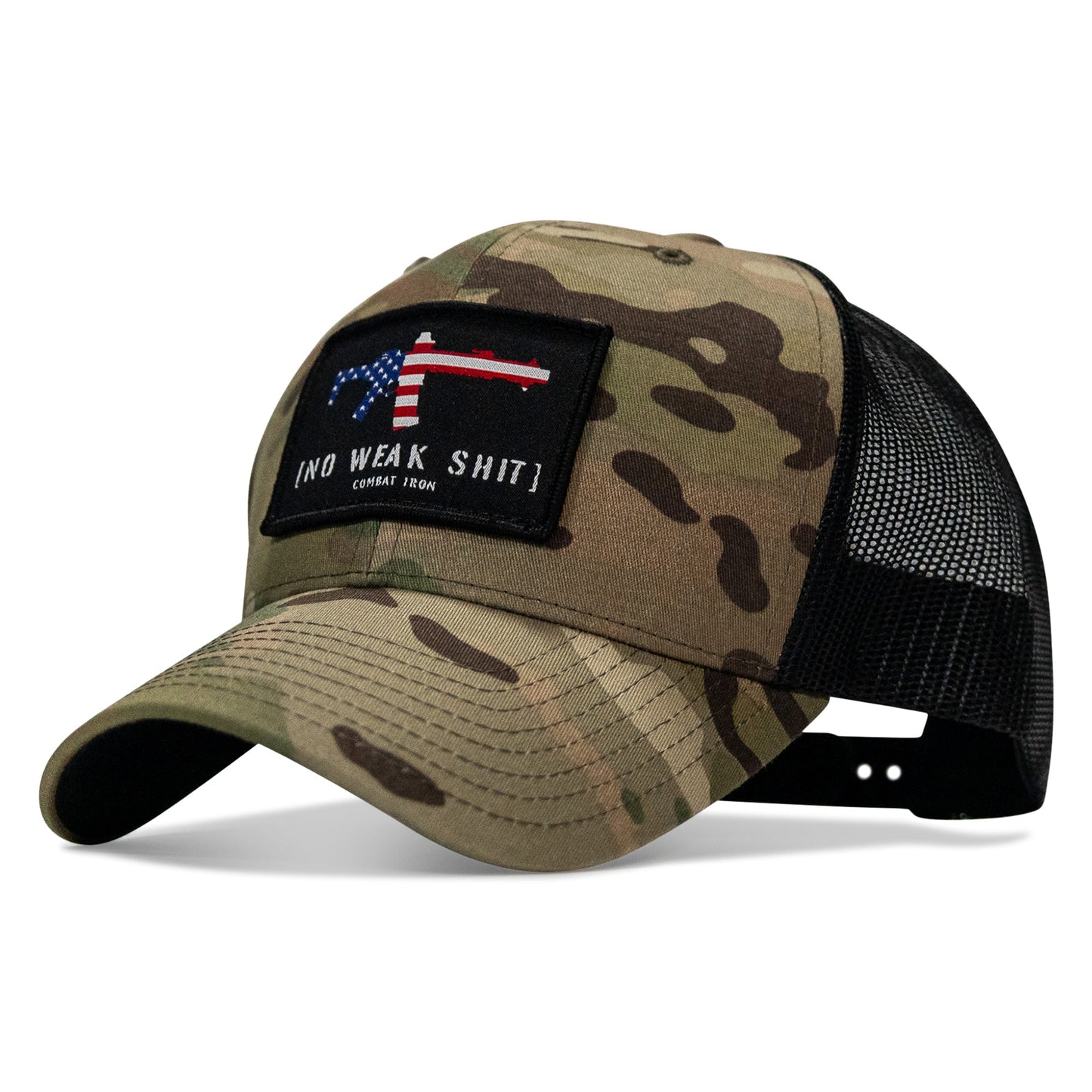 No Weak Shit Patch Snapback Hat