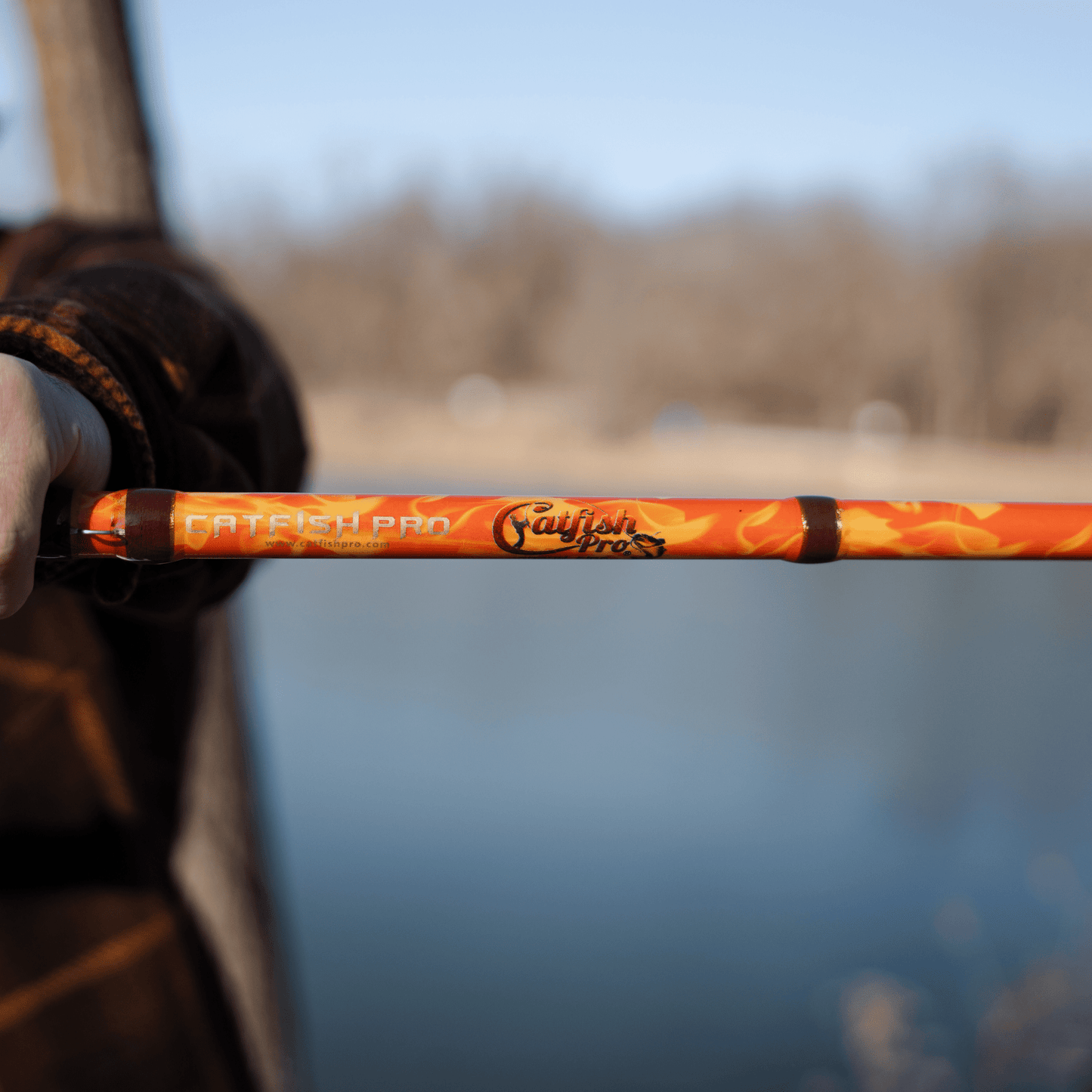 Orange Dragon Fire Casting Glow Rod
