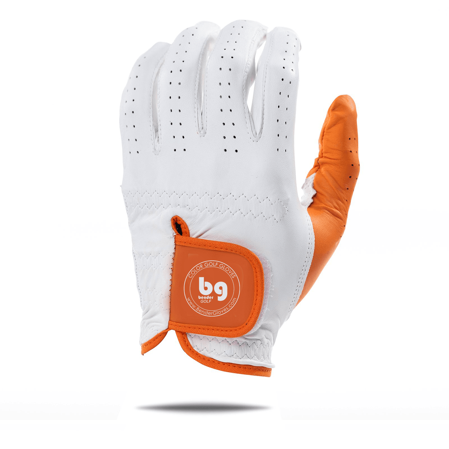 Orange Elite Accent Golf Glove