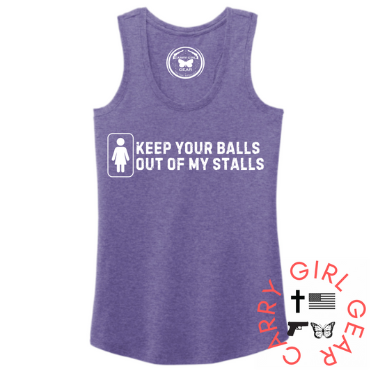 OUT OF MY STALLS TANK TOP