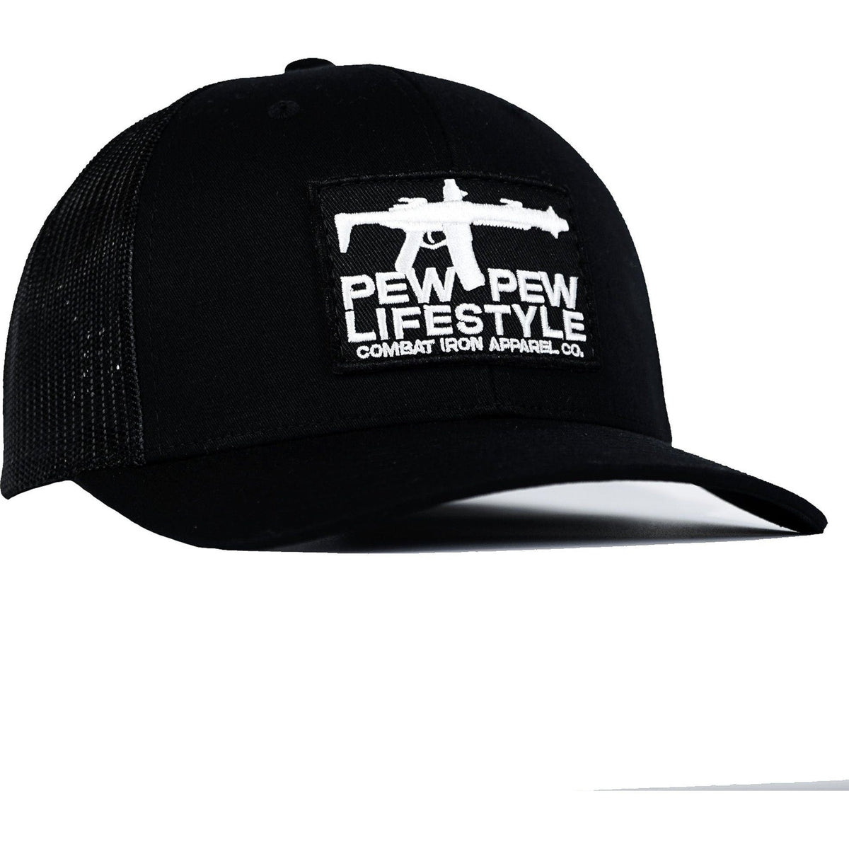 Pew Pew Lifestyle Patch Mid-Profile Snapback Hat