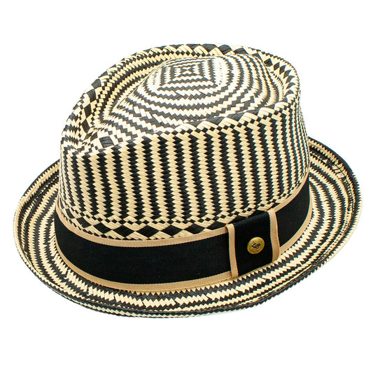 Peter Grimm Mazatlan - Straw Fedora Hat (Closeout)
