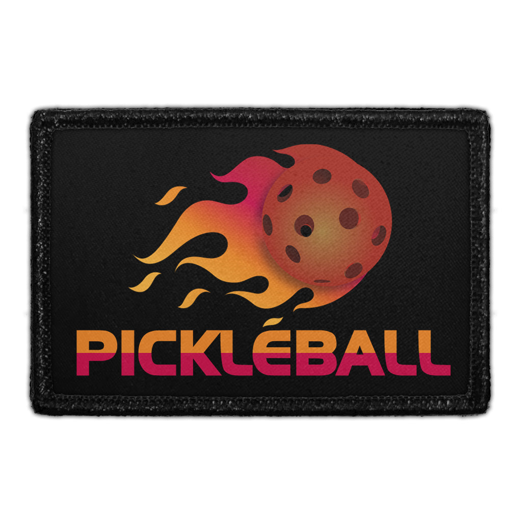 Pickleball - Fire - Removable Patch