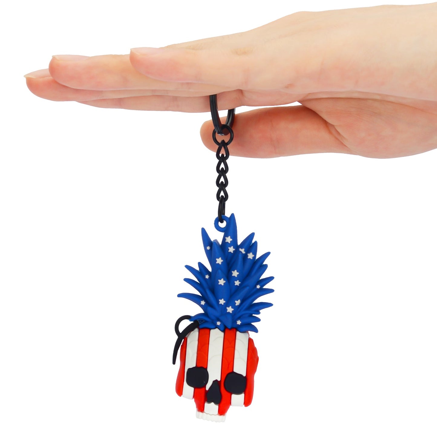Tactical 3D PVC Keychain