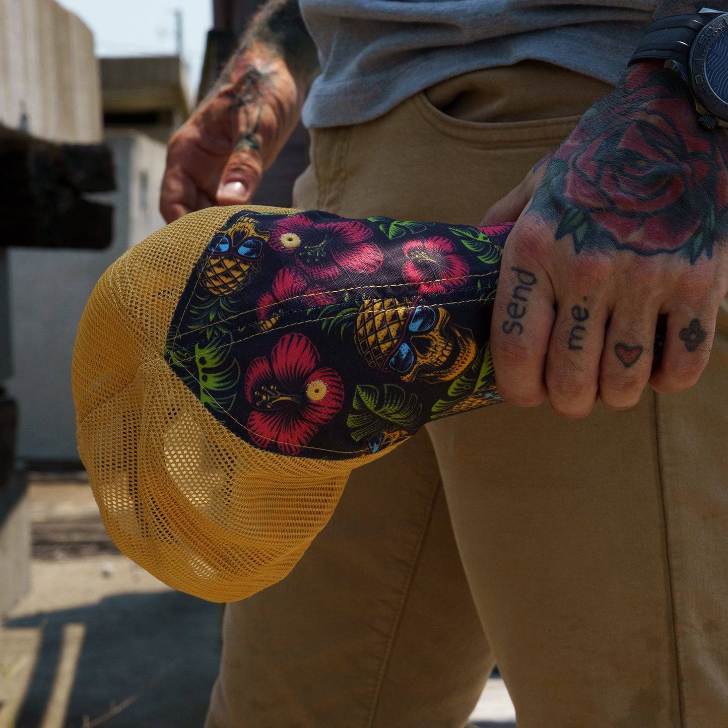 Ripstop Tactical Mesh Snapback Hat