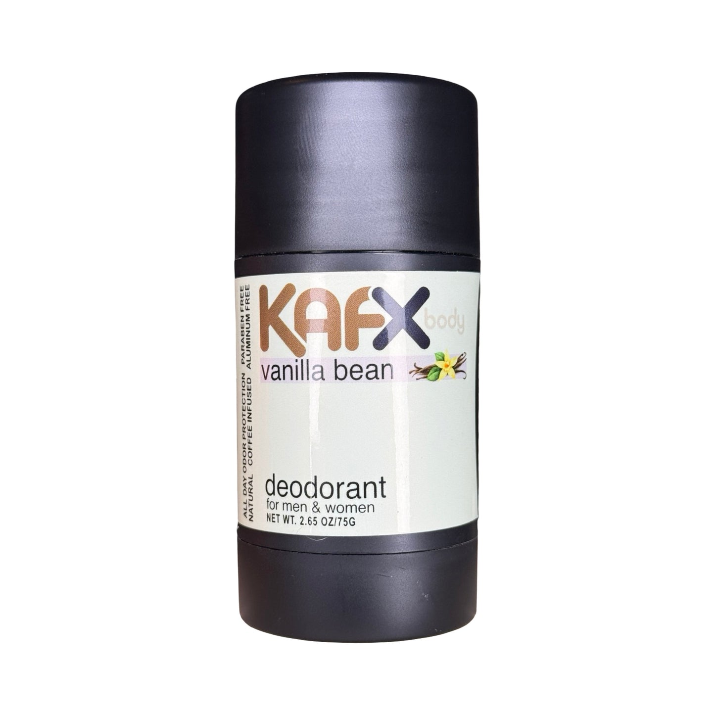 Vanilla Bean Coffee-Infused Natural Deodorant – Warm, Rich, & Safe for All