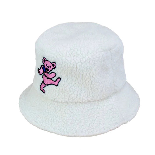 Peter Grimm Grateful Dead Pink Bear Bucket - Bucket Hat