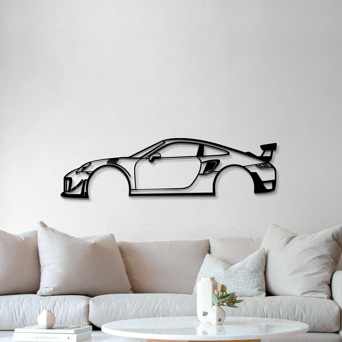 911 GT2 RS Metal Car Wall Art  - MT0646