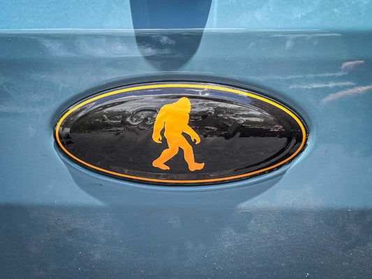 Printed Series Ford Bronco Rear Oval Emblem Overlays (Full Print) - 2021+ Bronco / Bronco Sport