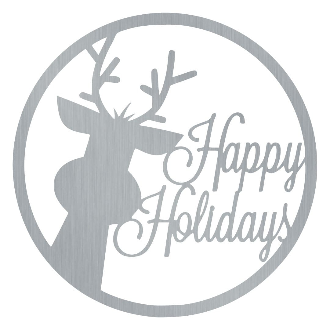 Rain Deer Happy Happy Holidays