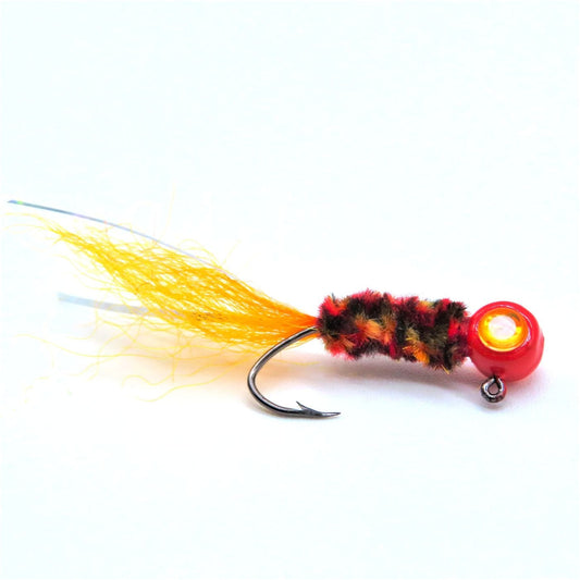 Hand Tied Crappie Jigs  - Kip (Calf) Tail
