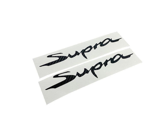Rear Supra Emblem Overlay (Various Colors) - 2020+ Supra