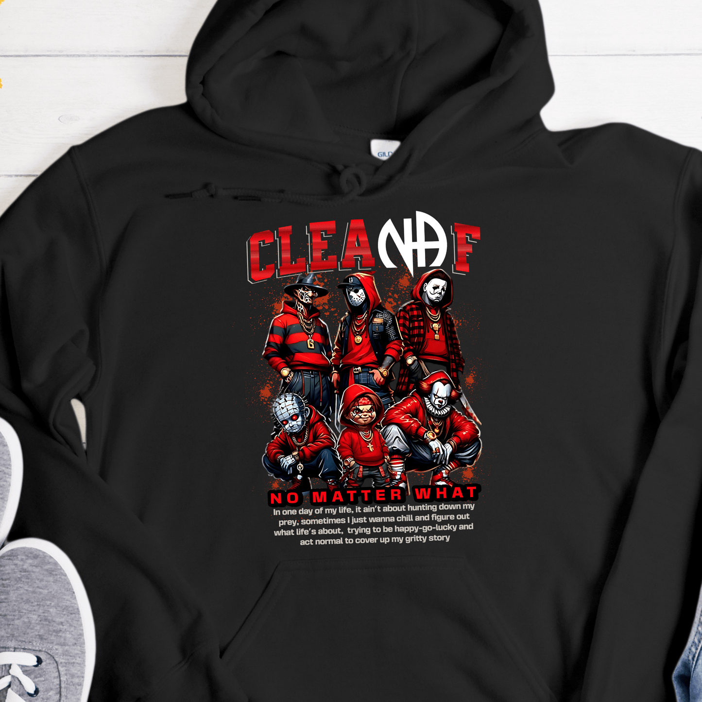 Recovery Hoodie | Inspiring Sobriety |  Clean AF Serial Killers