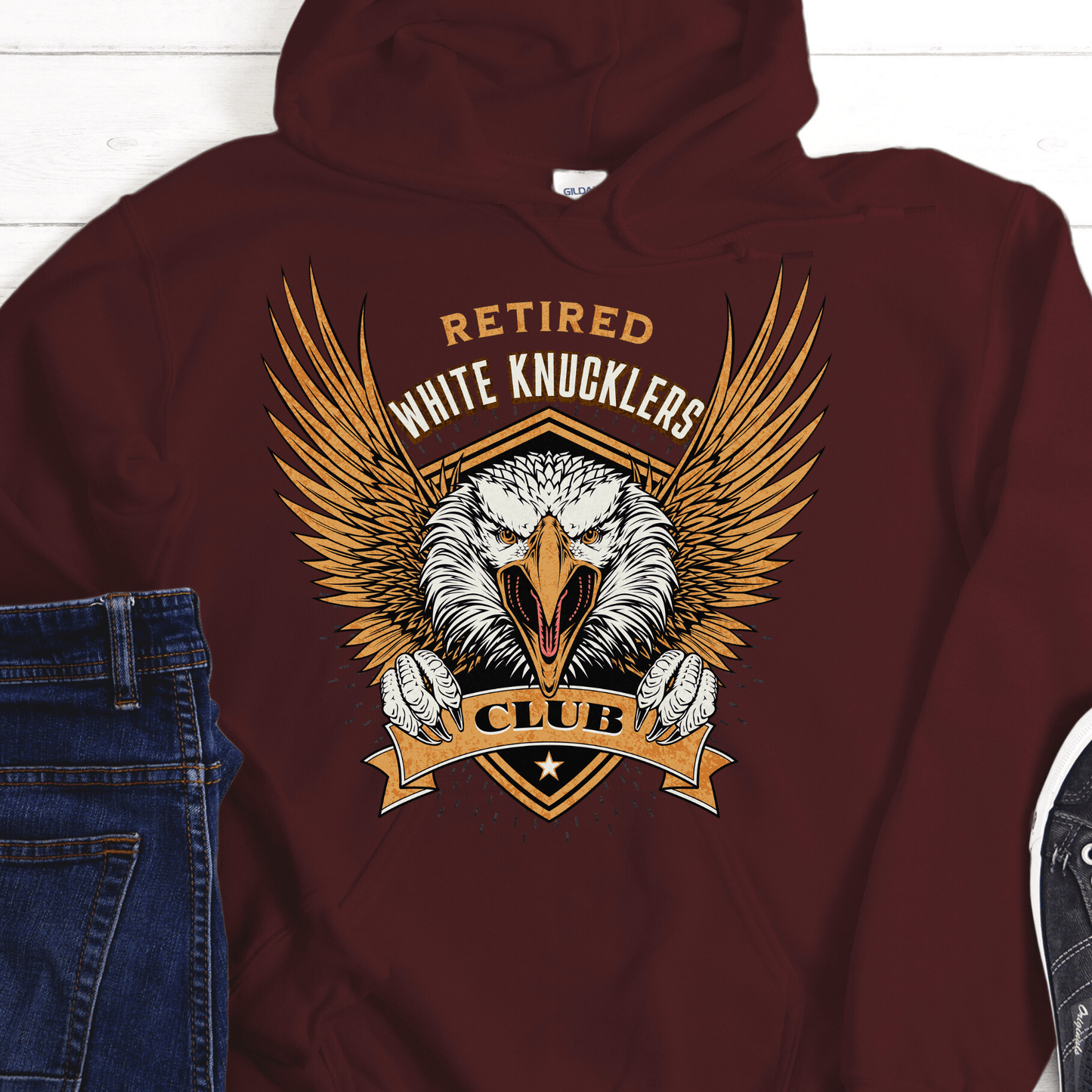 Recovery Hoodie | Inspiring Sobriety  |  Retired White Knucklers Club