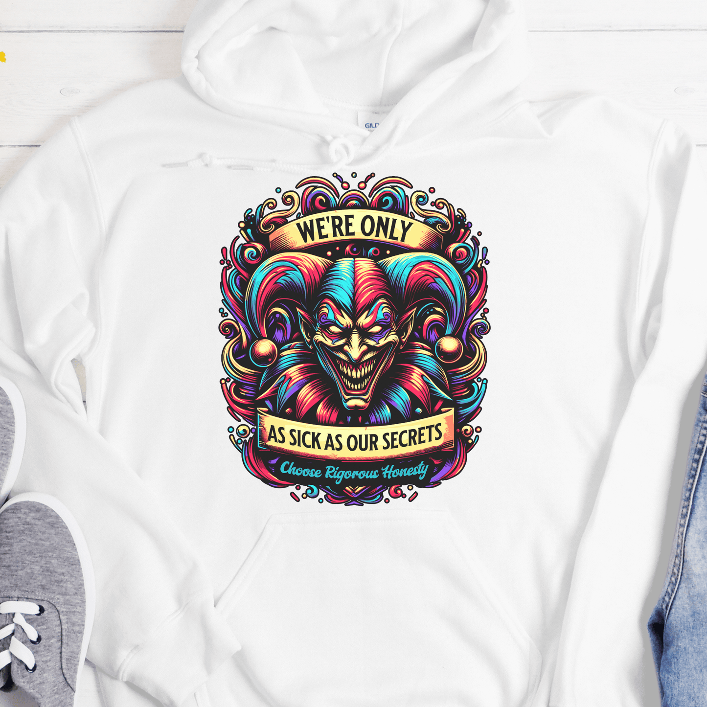 Recovery Hoodie | Inspiring Sobriety |  We're Only As Sick as Our Secrets