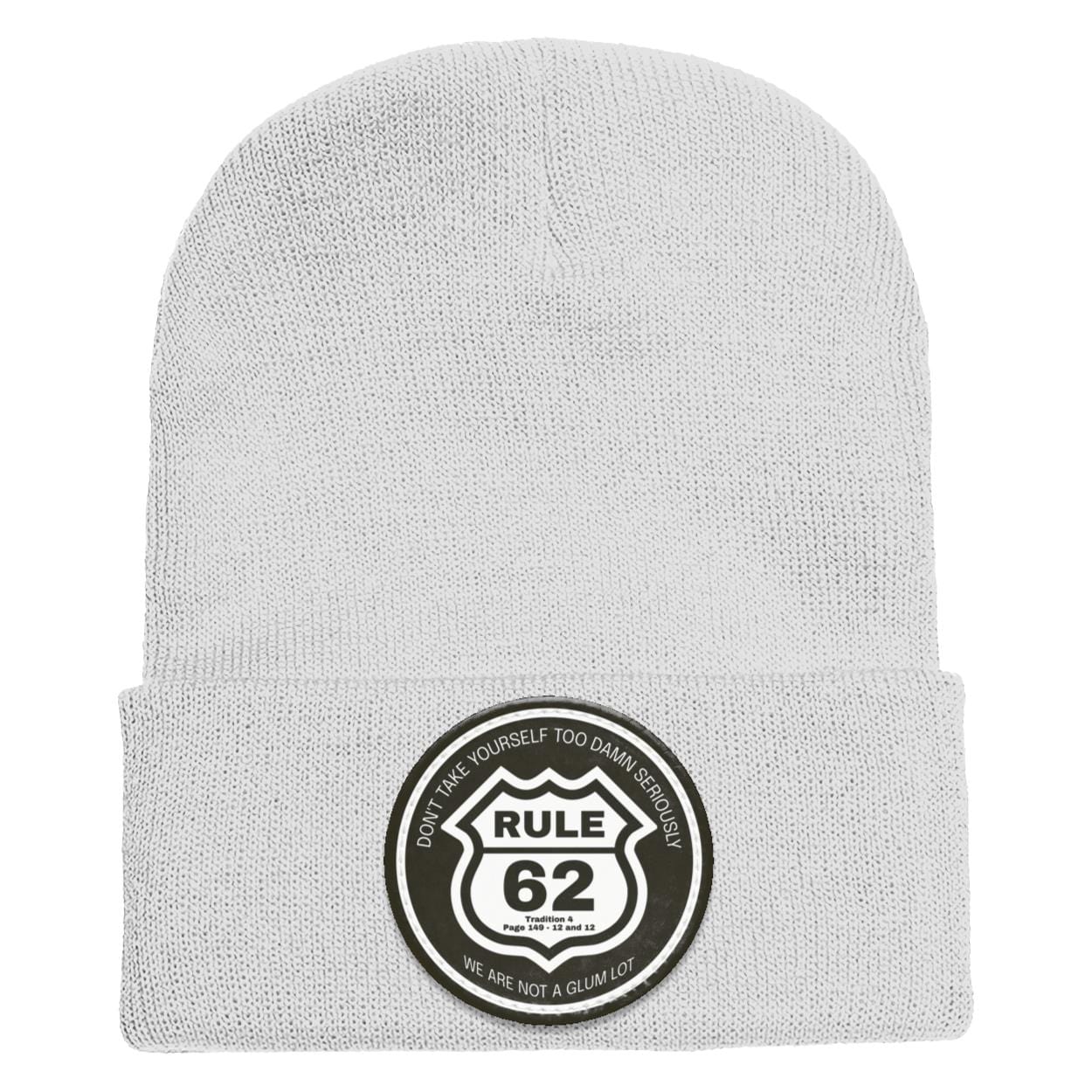 Recovery Knit Beanie | Inspiring Sobriety |  Rule 62