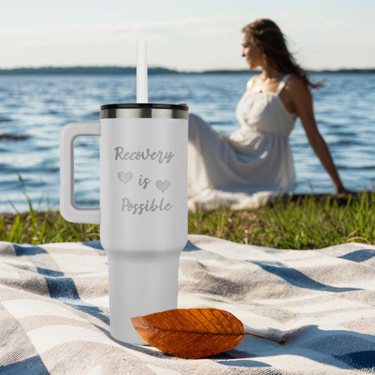 Recovery SS Tumbler | Inspiring Sobriety | Recovery Is Possible