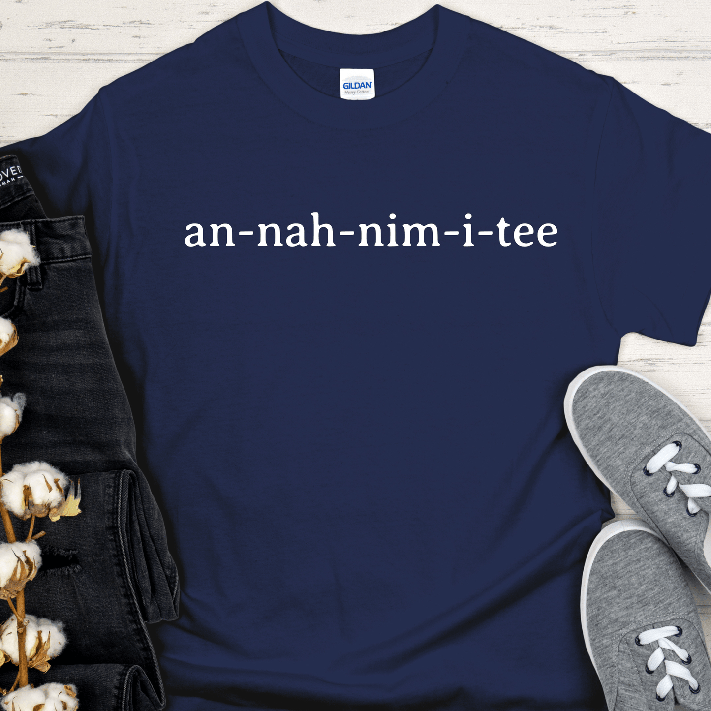 Recovery T-Shirt | Inspiring Sobriety |  Anonymity (An-nah-nim-i-tee)