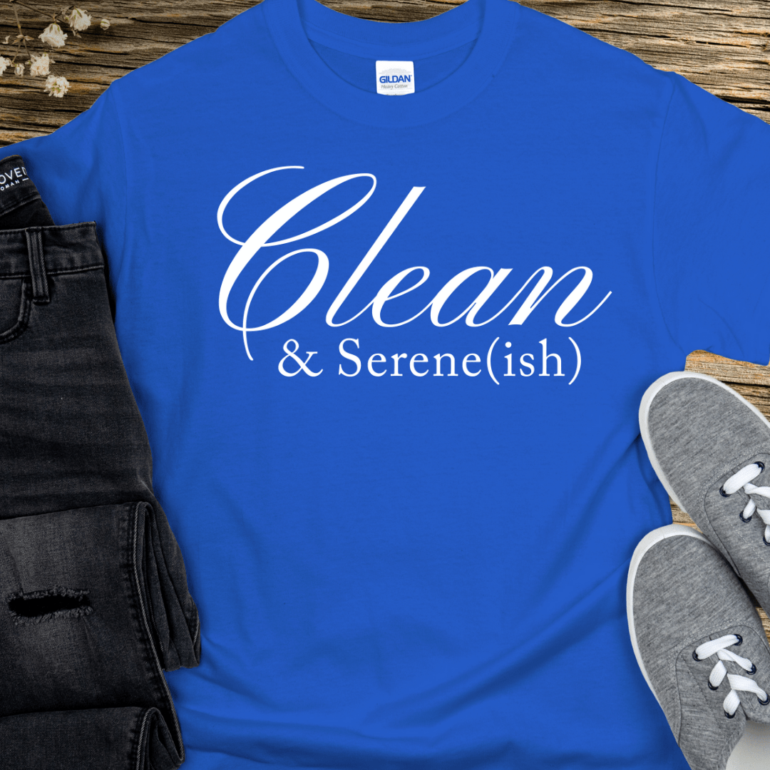 Recovery T-Shirt | Inspiring Sobriety |  Clean & Serene(ish)