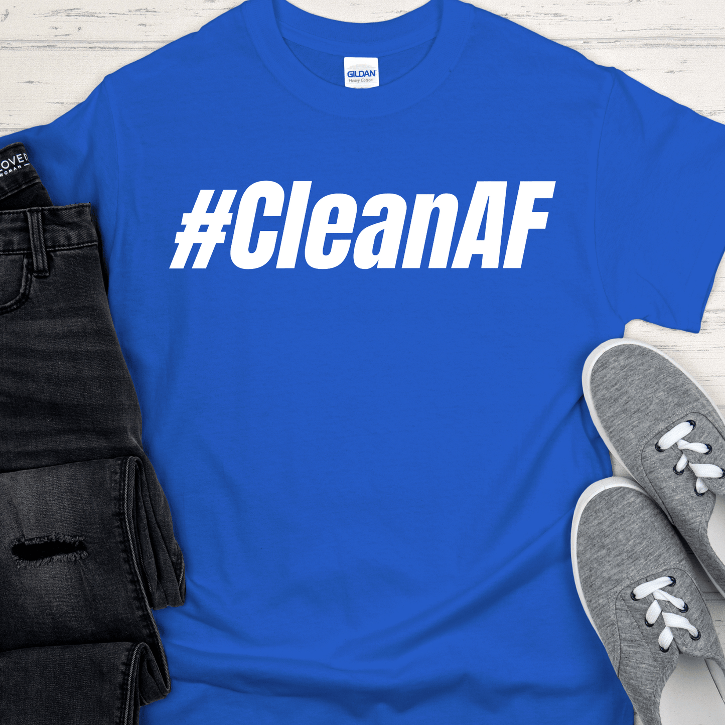 Recovery T-Shirt | Inspiring Sobriety |  #CleanAF