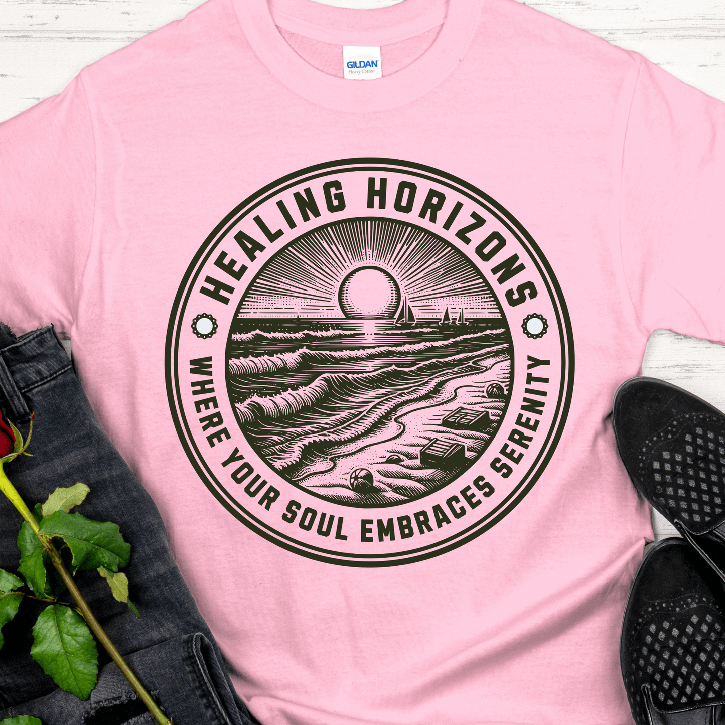 Recovery T-Shirt | Inspiring Sobriety |  Healing Horizons