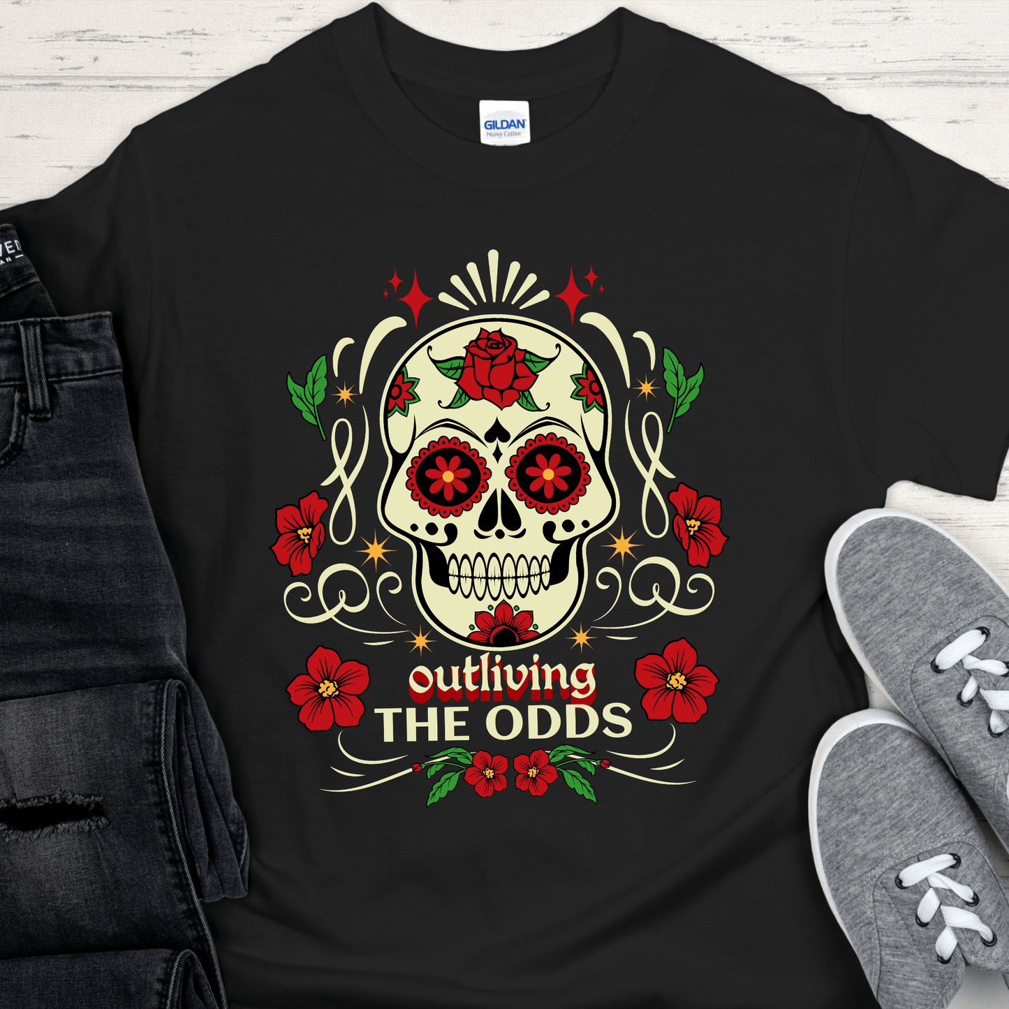 Recovery T-Shirt | Inspiring Sobriety |  Outliving The Odds