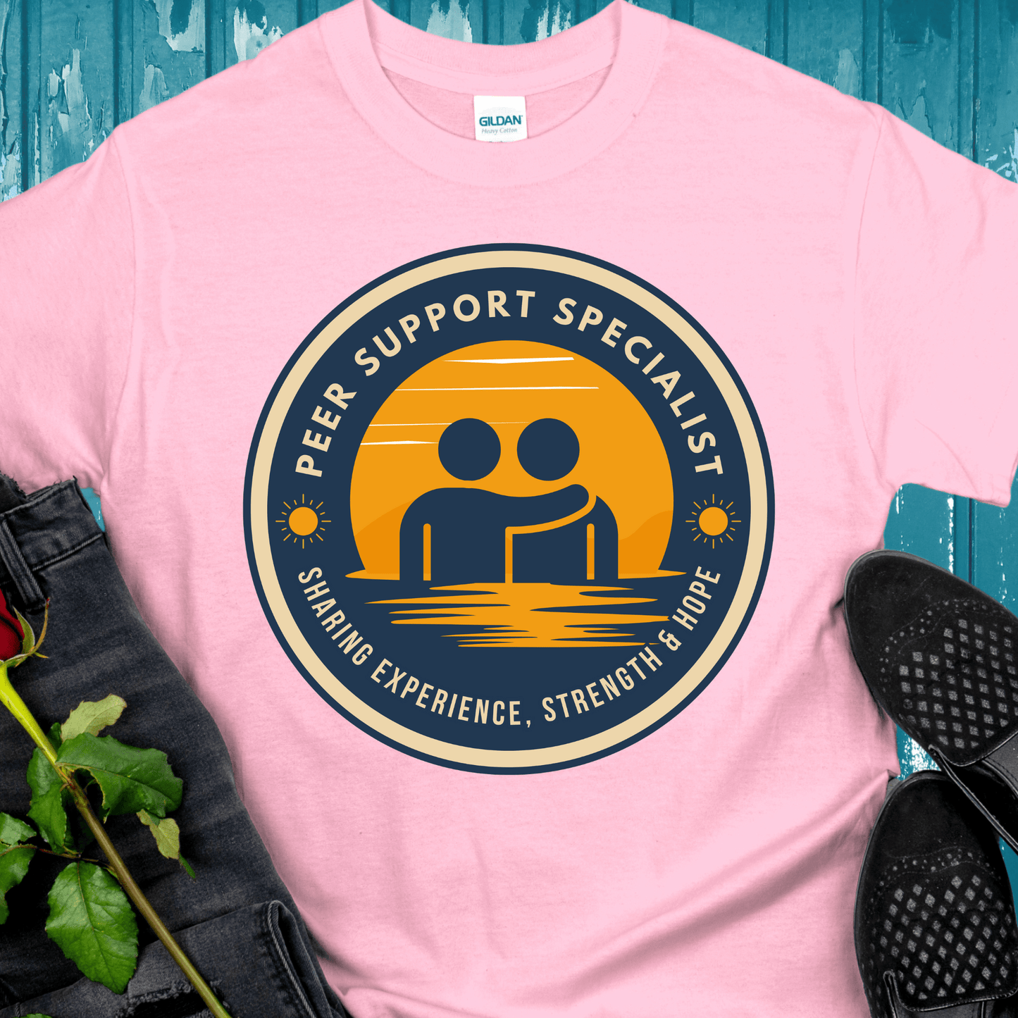 Recovery T-Shirt | Inspiring Sobriety |  Peer Support Specialist