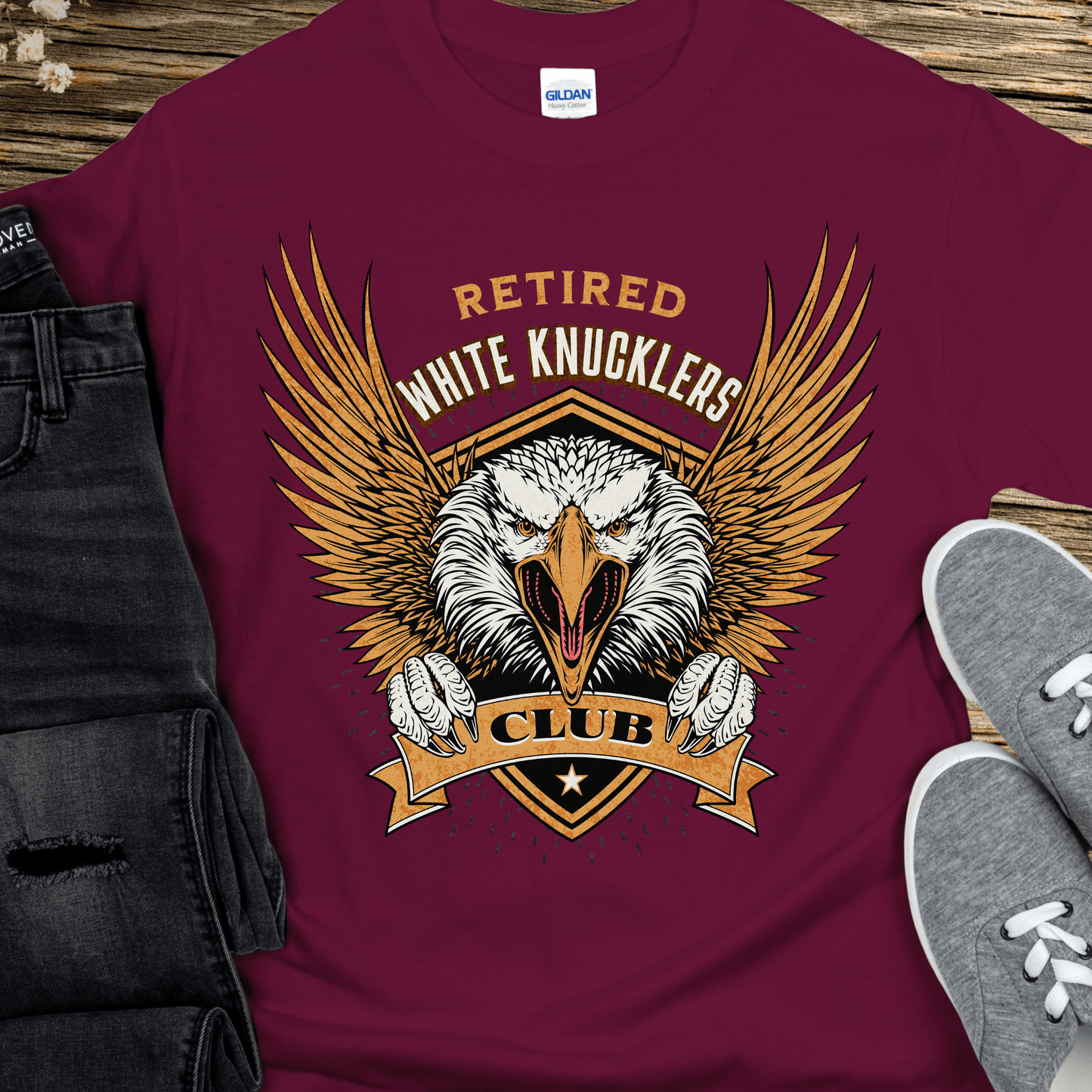 Recovery T-Shirt | Inspiring Sobriety |  Retired White Knucklers Club