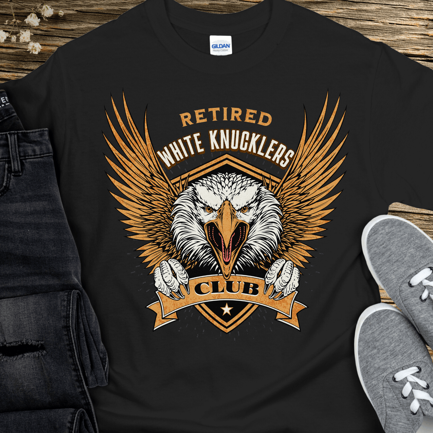 Recovery T-Shirt | Inspiring Sobriety |  Retired White Knucklers Club