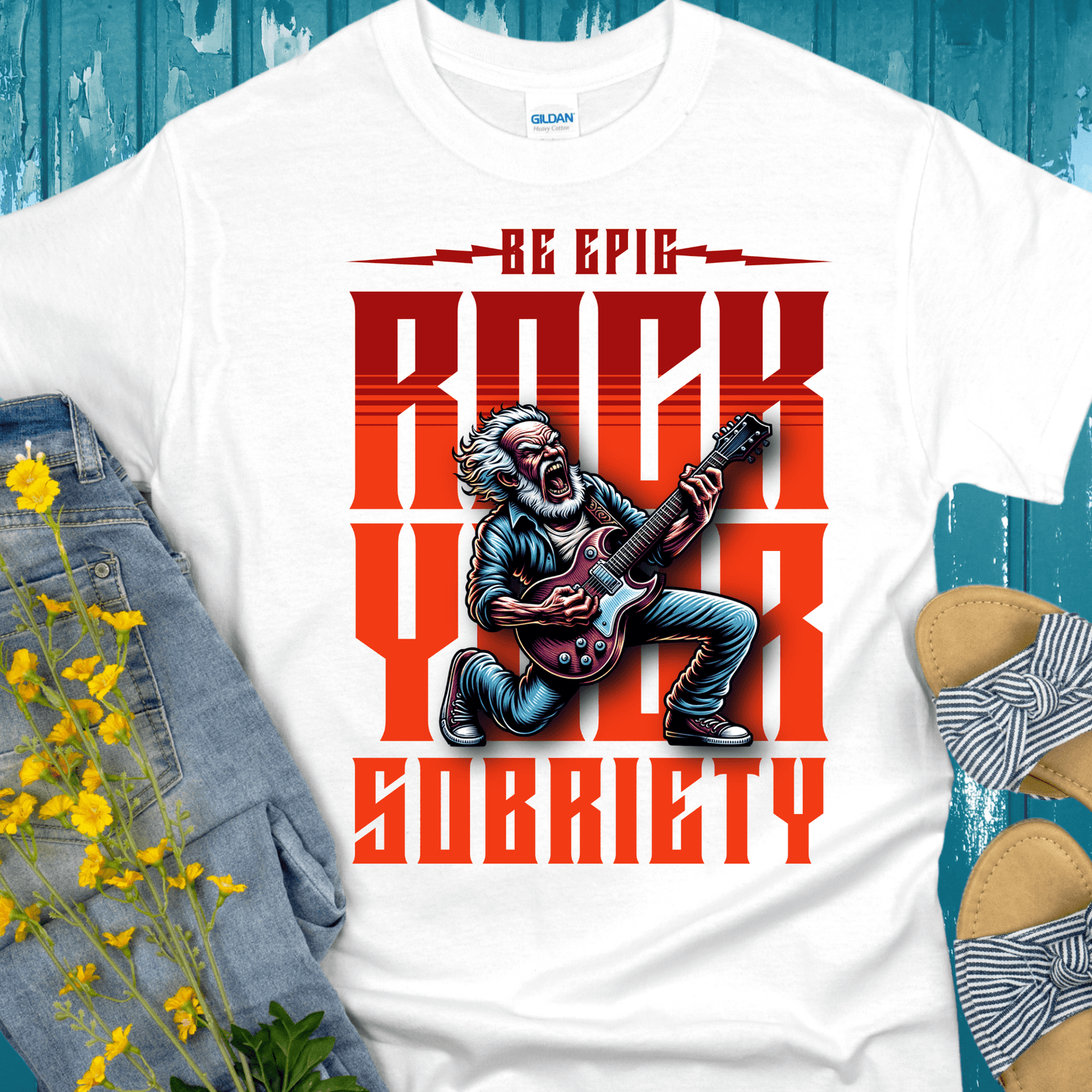 Recovery T-Shirt | Inspiring Sobriety |  Rock Your Sobriety