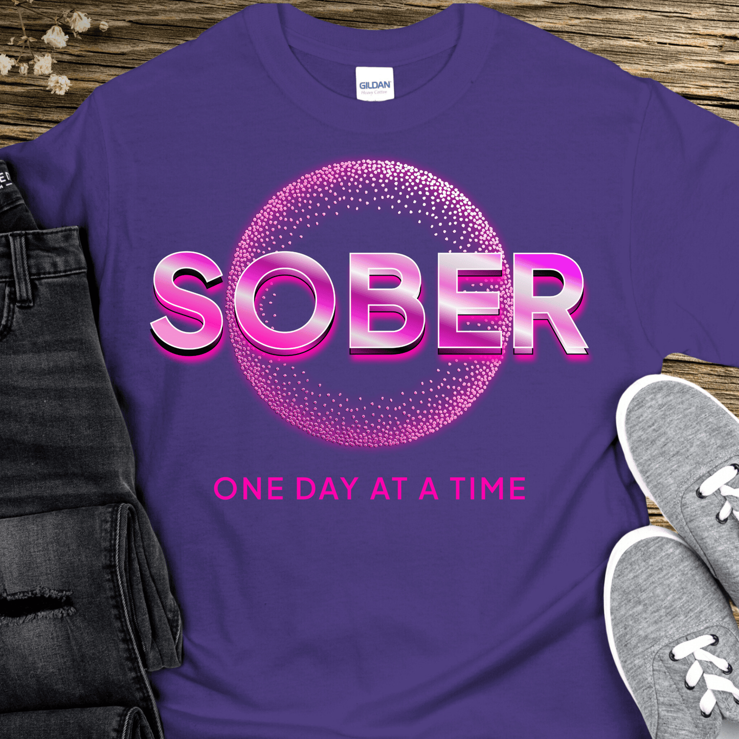 Recovery T-Shirt | Inspiring Sobriety |  SOBER Bling