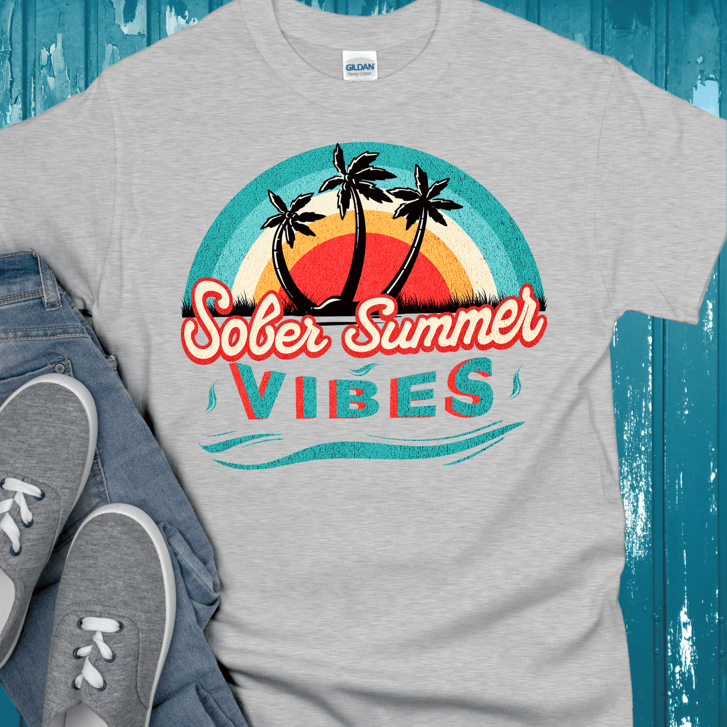 Recovery T-Shirt | Inspiring Sobriety |  Sober Summer Vibes