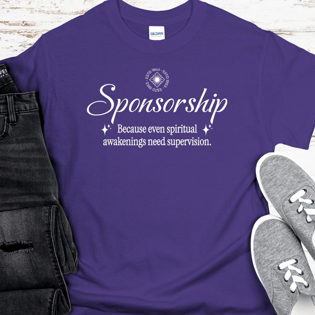 Recovery T-Shirt | Inspiring Sobriety |  Sponsorship