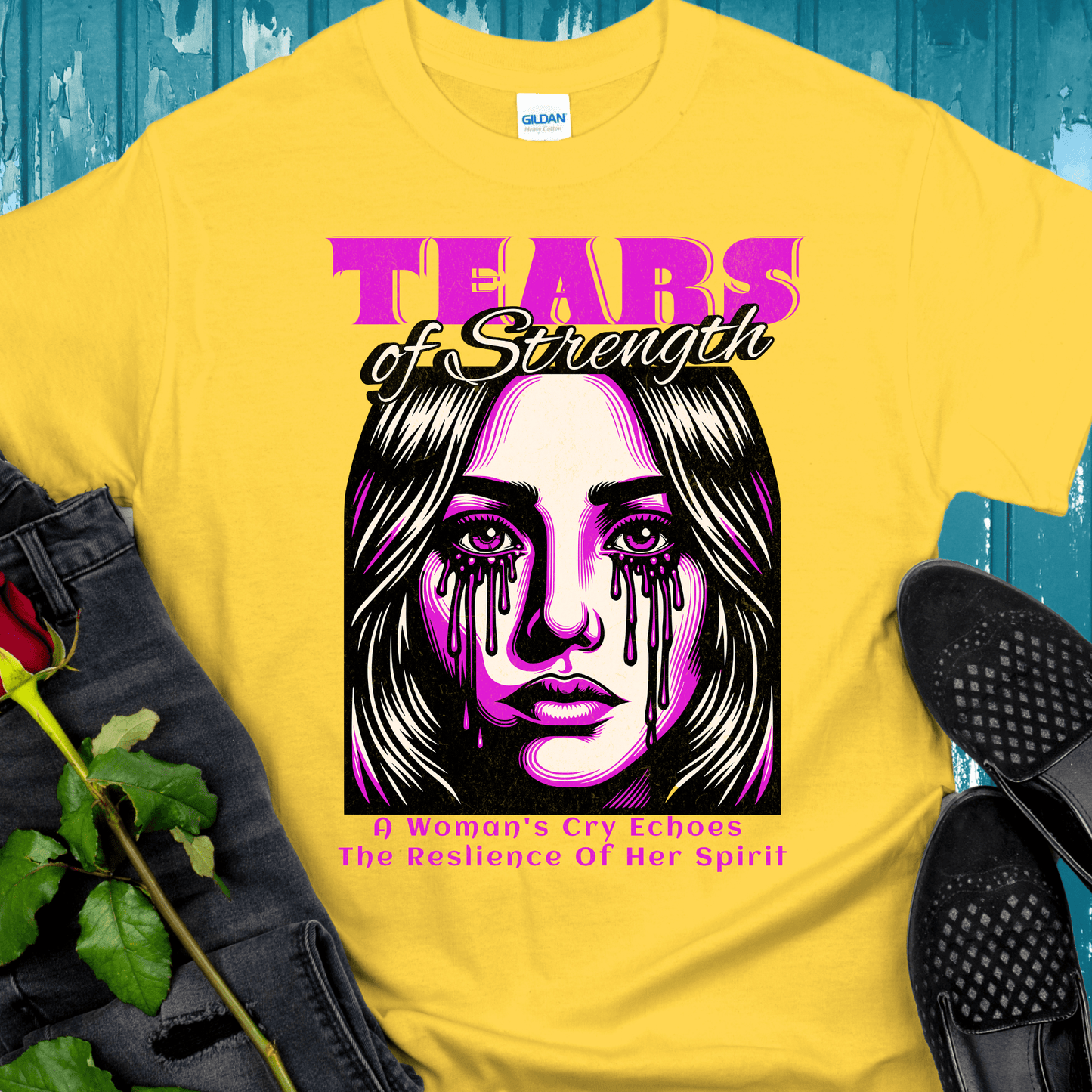 Recovery T-Shirt | Inspiring Sobriety |  Tears of Strength