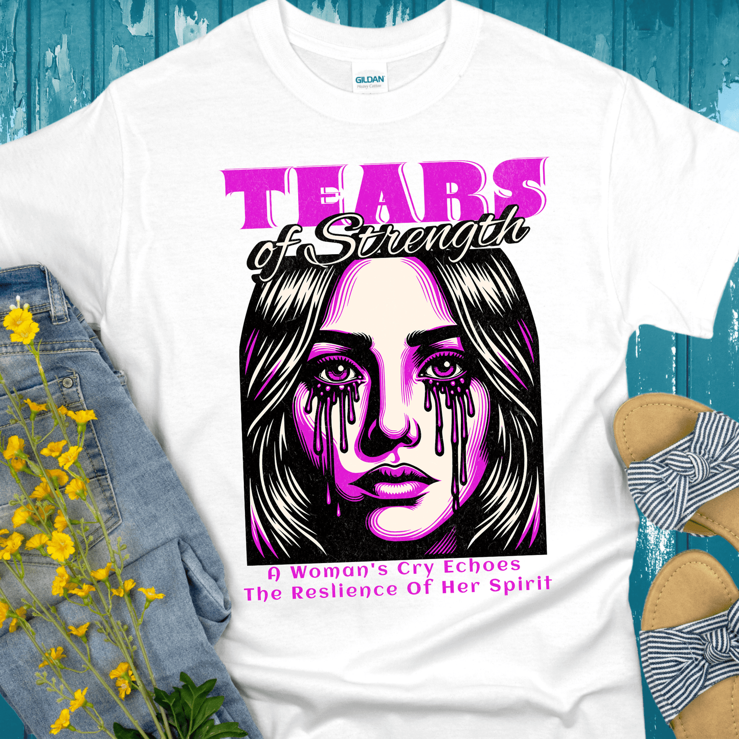 Recovery T-Shirt | Inspiring Sobriety |  Tears of Strength