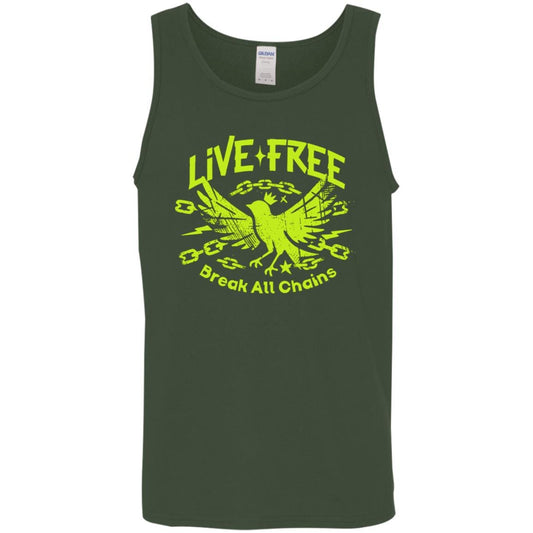 Recovery Unisex Tank | Inspiring Sobriety |  Live Free, Break All Chains