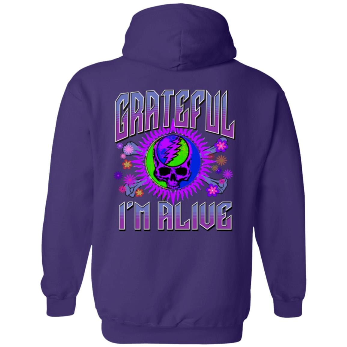 Recovery Zip Hoodie | Inspiring Sobriety |  Grateful I'm Alive