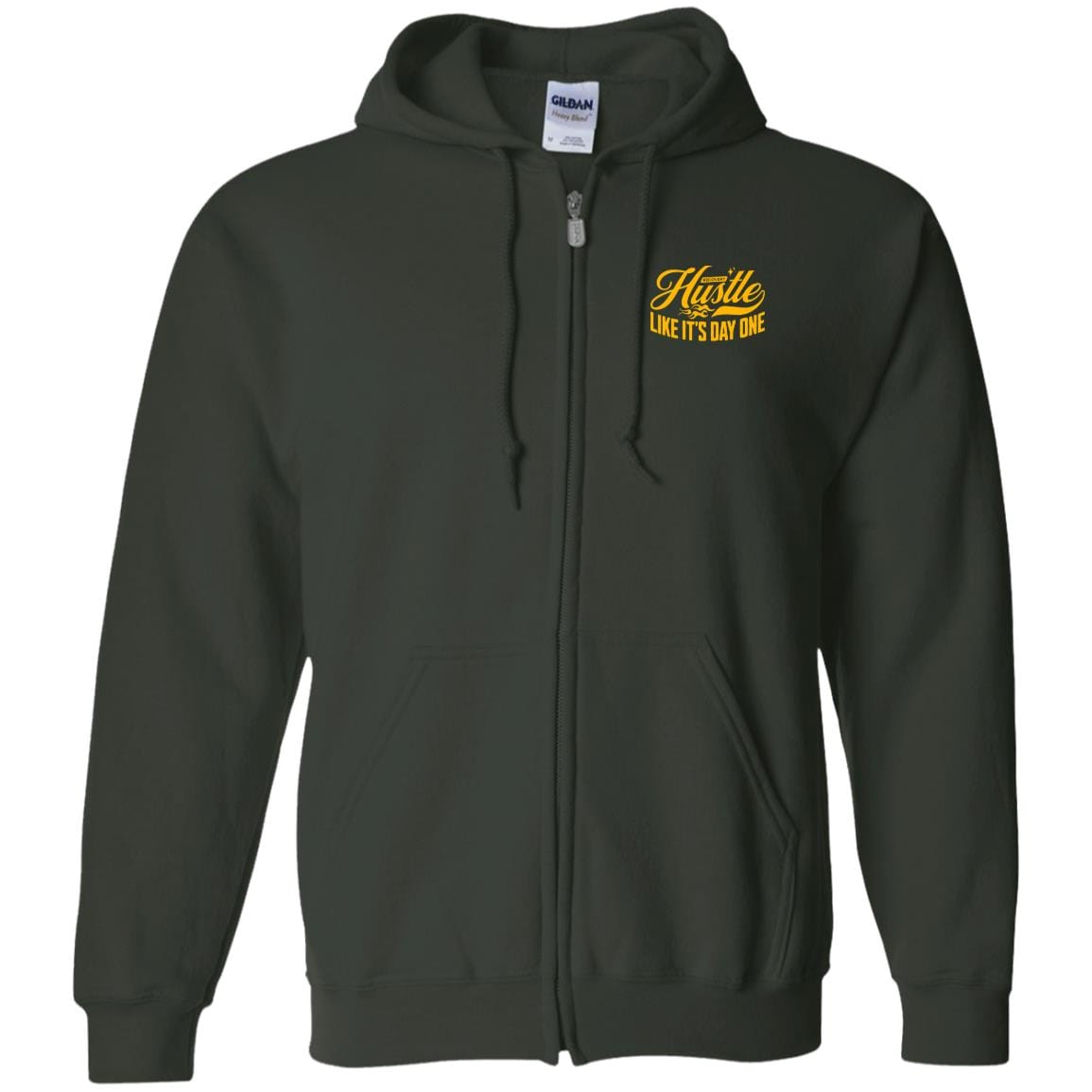 Recovery Zip Hoodie | Inspiring Sobriety |  Hustle Like It's Day One