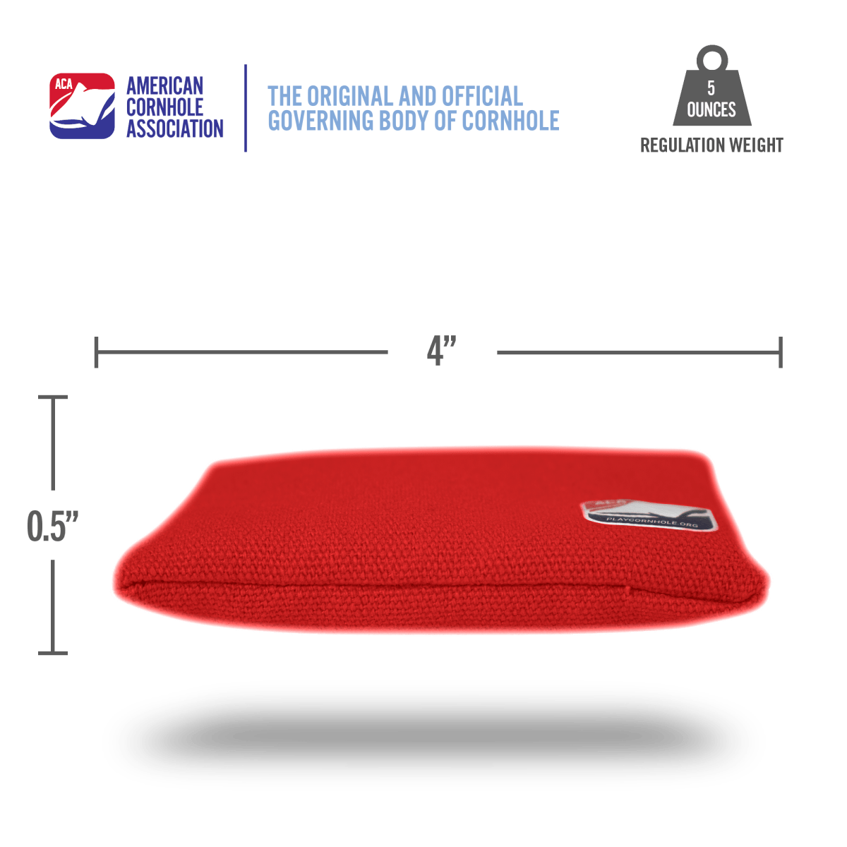 Red Daily 44x Cornhole Bags